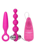 CalExotics Booty Call Vibro Kit Vibrating Butt Plug