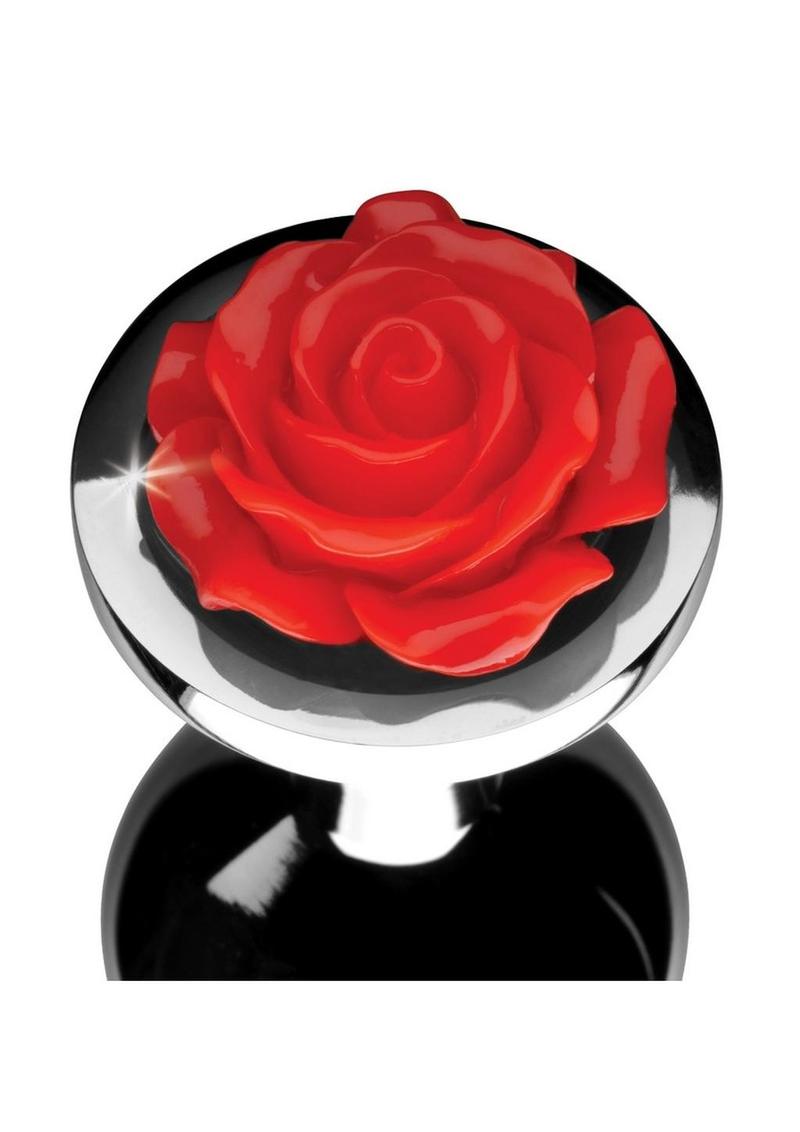 Booty Sparks Red Rose Small Anal Plug