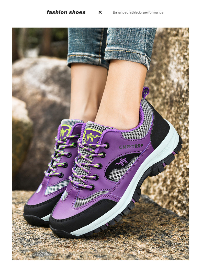 Waterproof Wear-resistant Women's Shoes Outdoor Climbing Boots