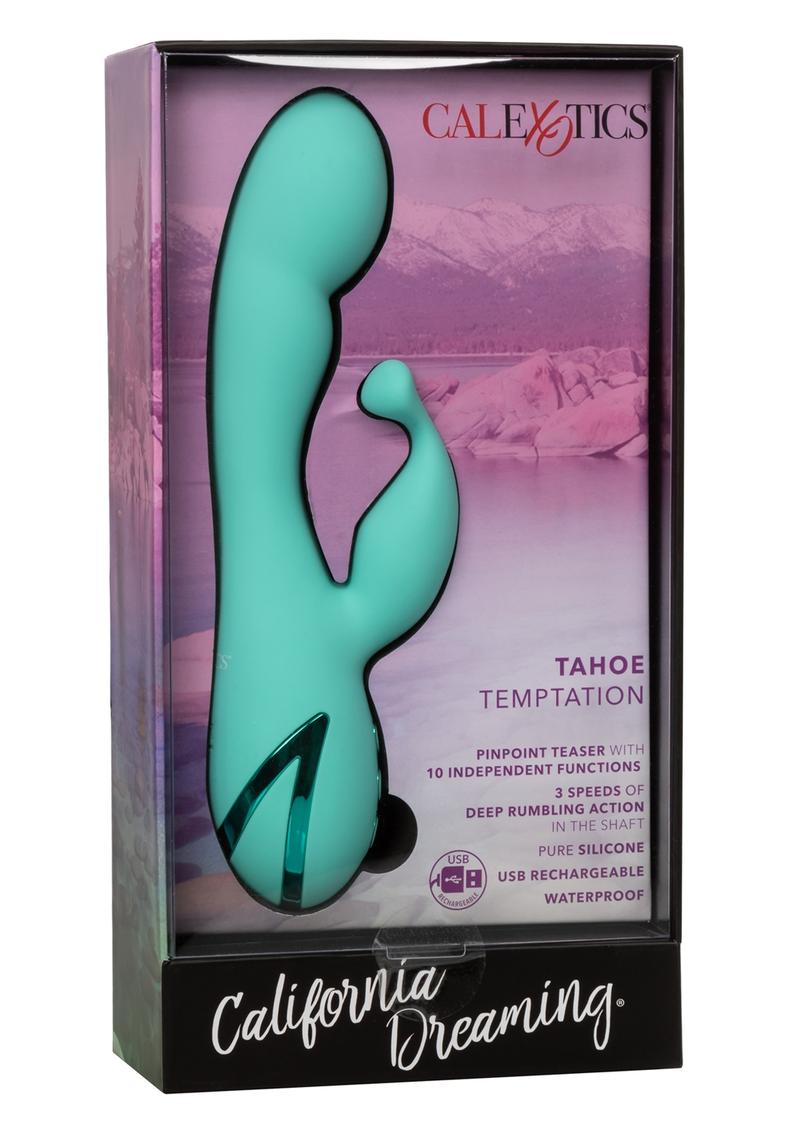 California Dreaming Tahoe Temptation Silicone Rabbit Vibrator