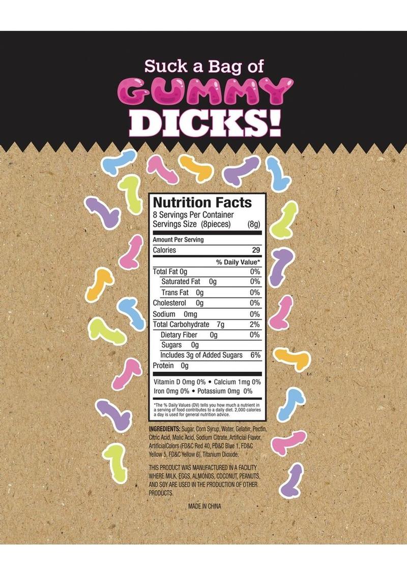 Suck a Bag of Gummy Dicks Sweet And Sour Candy
