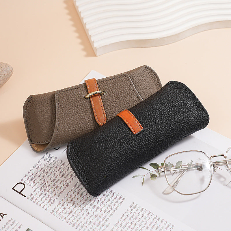 Retro Exquisite Portable Sun Glasses Protective Sleeve