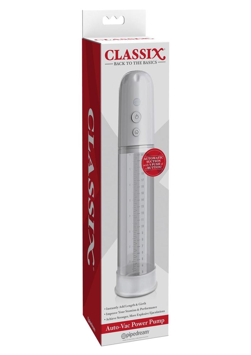 Classix Auto-Vac Power Pump with Automatic Suction