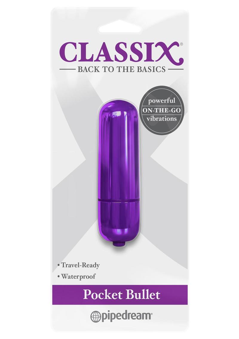 Classix Pocket Bullet – Compact Waterproof Vibrator