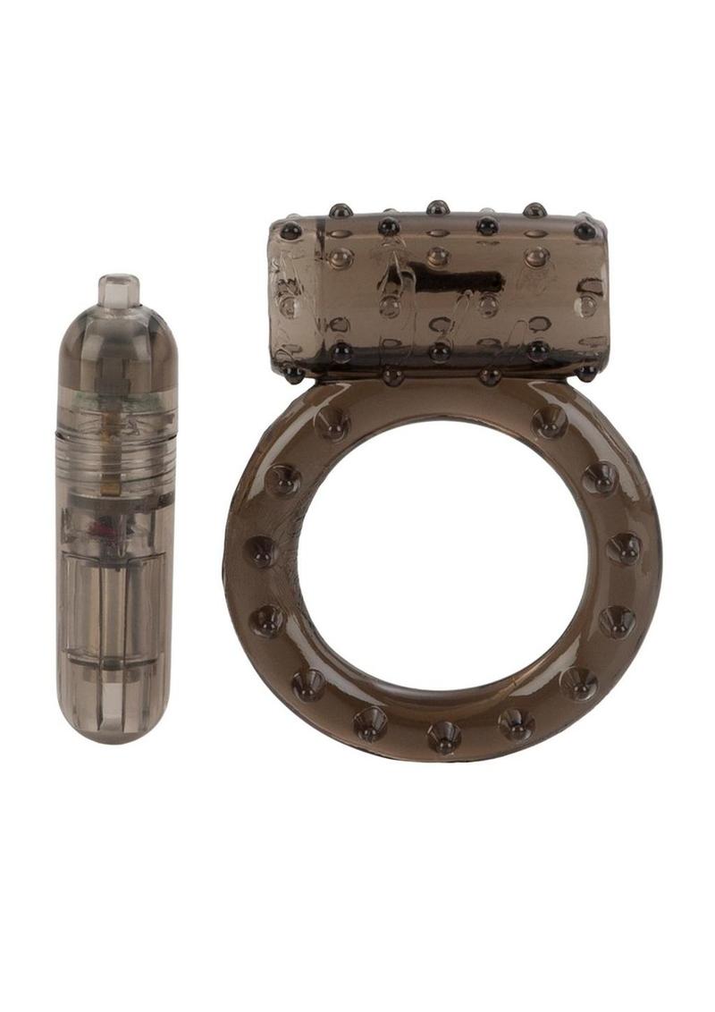 COLT Vibrating Stud Stretchy Cock Ring with Micro Vibrator