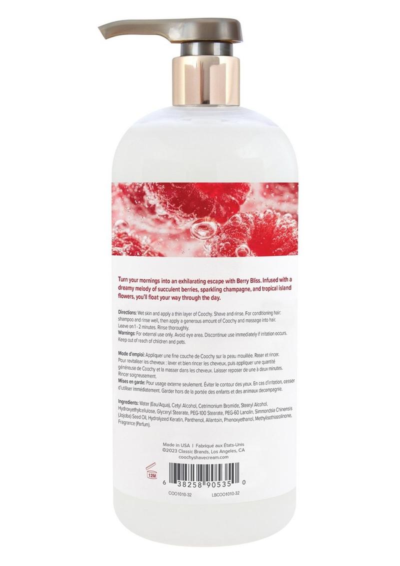 Coochy Berry Bliss Shave Cream Smooth And Moisturizing