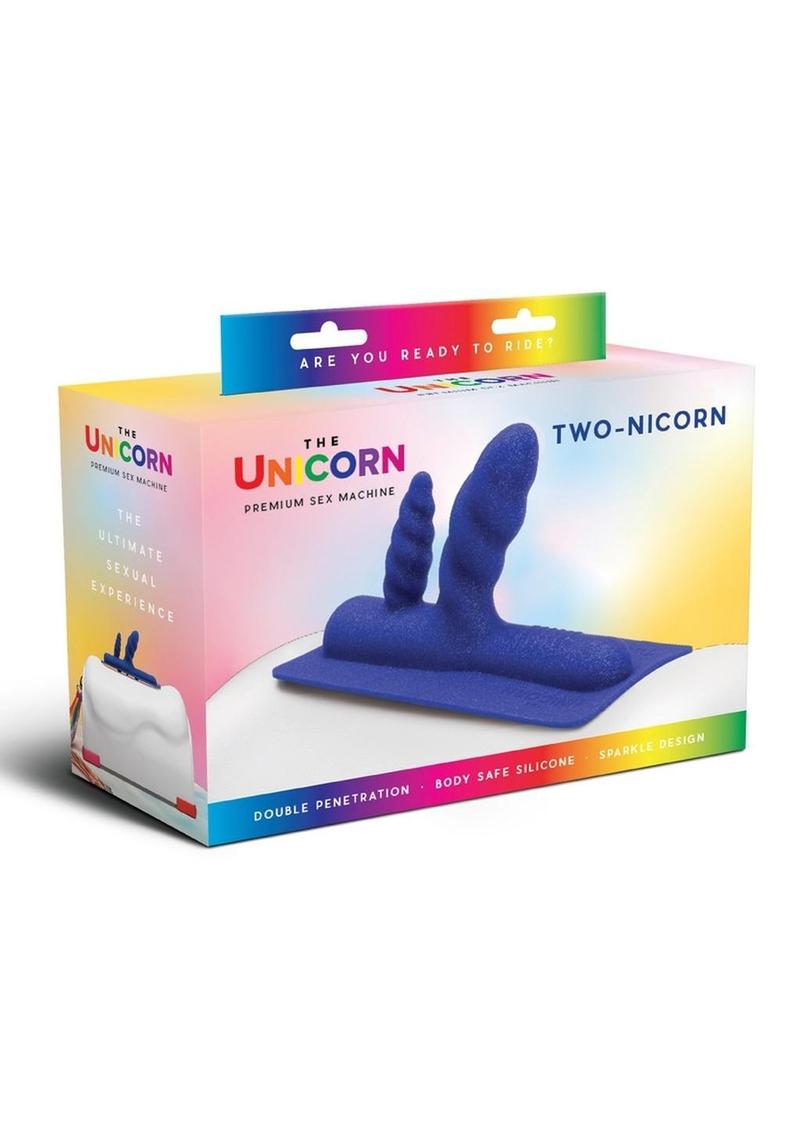 The Cowgirl Unicorn Two Nicorn Silicone Attachment
