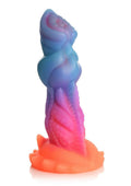 Creature Cocks Aqua-Cock Glow in the Dark Silicone Dildo