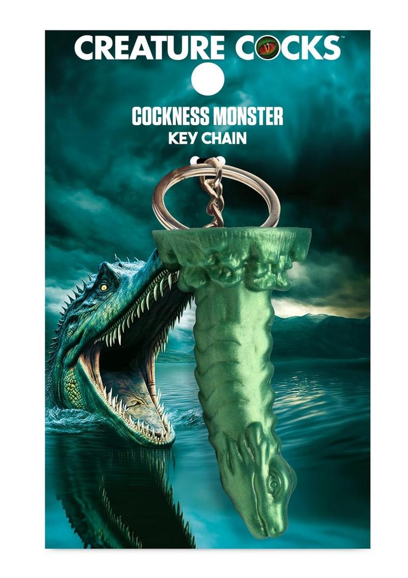 Creature Cocks Cockness Monster Keychain With Quirky Design
