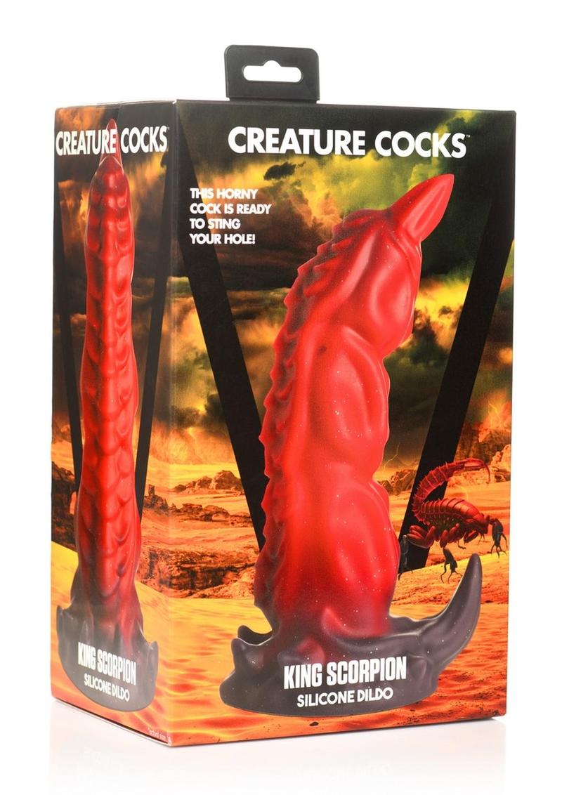 King Scorpion Silicone Dild Scorpion Design