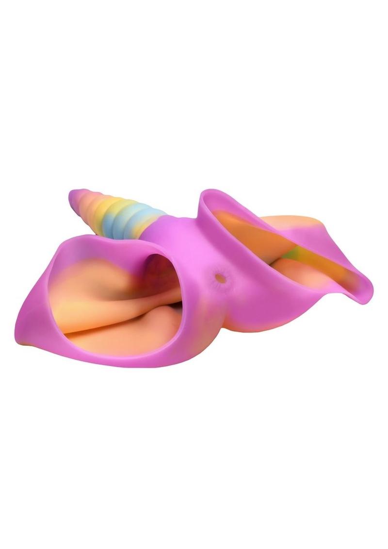 Creature Cocks Unicorn Silicone Strap-On Multicolor Fantasy