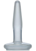 Crystal Jellies Butt Plug Clear Silicone