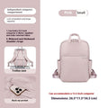 Simple Canvas Travel Large Capacity Women's Backpack