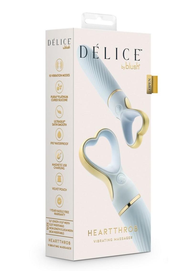 Délice Heartthrob Vibrating Massager 10 Vibration Modes And Waterproof
