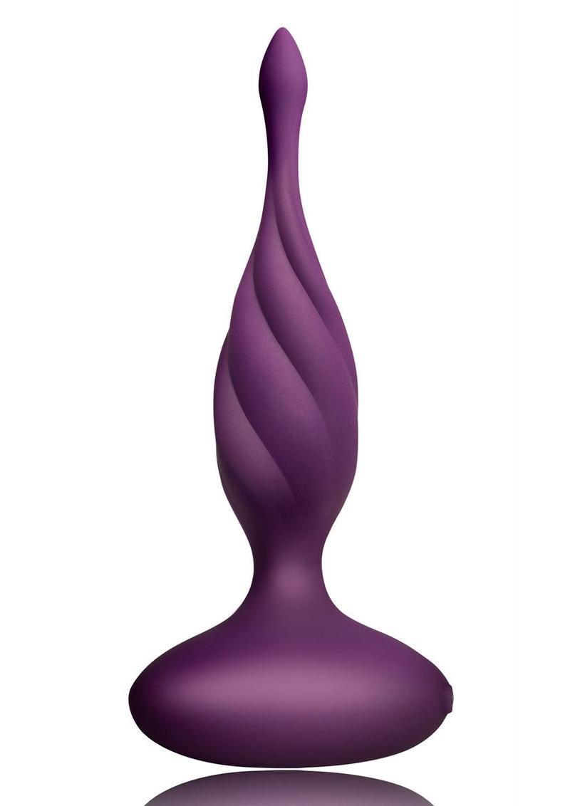 Discover Rechargeable Silicone Anal Vibrator with Remote Controller