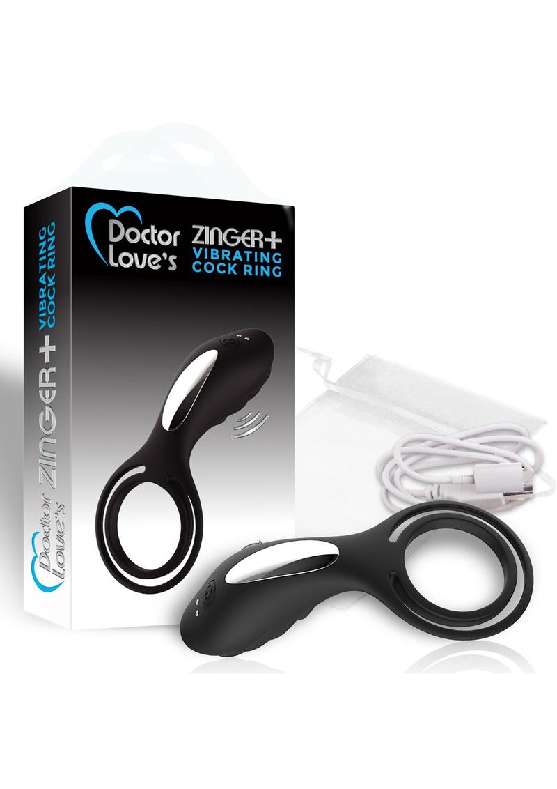 Doctor Loves Zinger Plus Silicone Vibrating Cock Ring