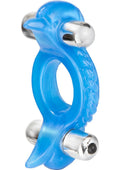 CalExotics Double Dolphin Vibrating Cock Ring