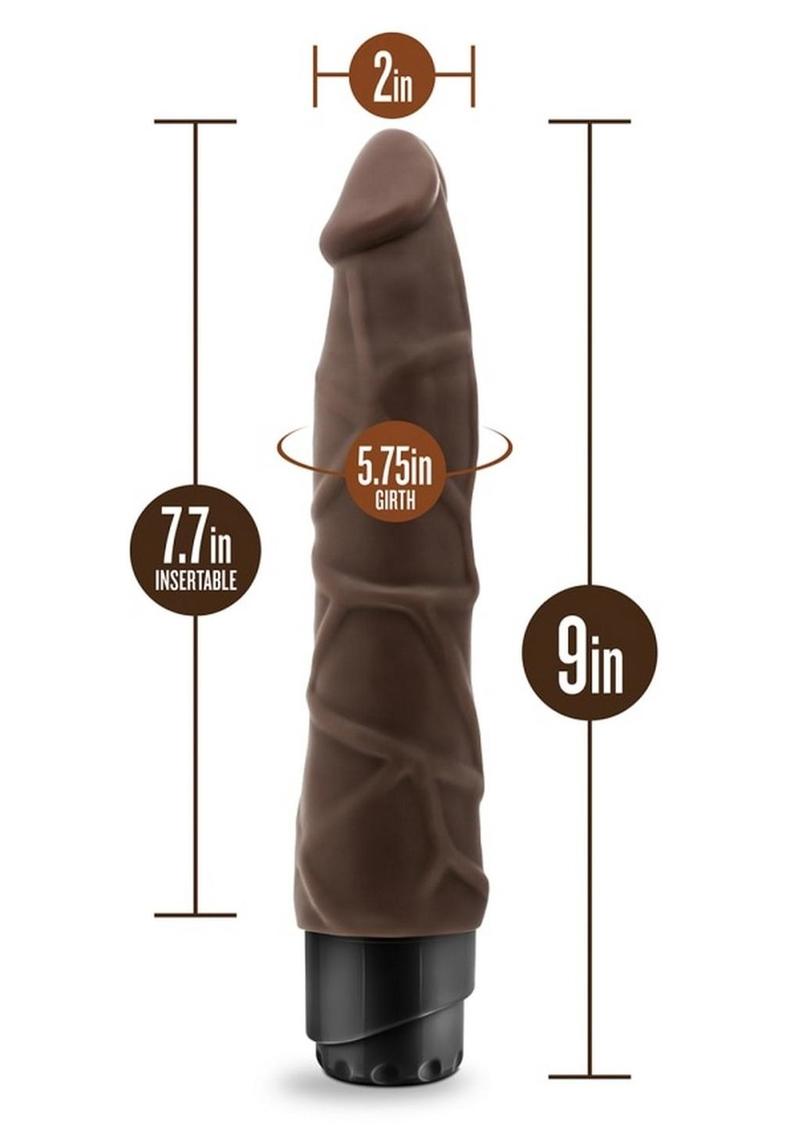 Dr. Skin Cock Vibe 1 Silver Collection Vibrating Dildo