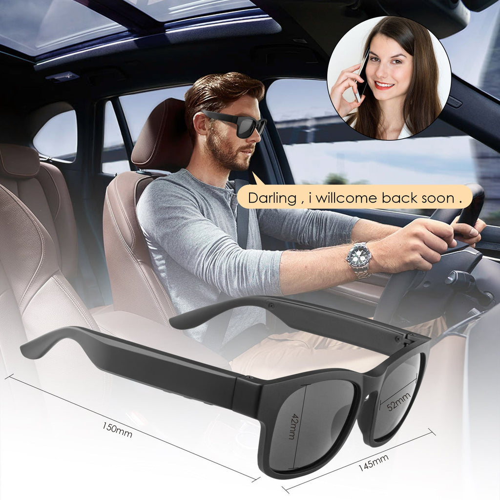 Polarized Music Sun Glasses Earphone