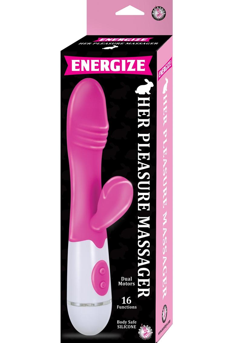Energize Her Pleasure Massager Dual Motors Rabbit Vibrator
