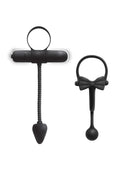 Enhancer Silicone Cock Ring 2 Pack Vibrating Plug