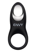 Envy Imprint Vibrating Textured Rechargeable Silicone Stamina Ring