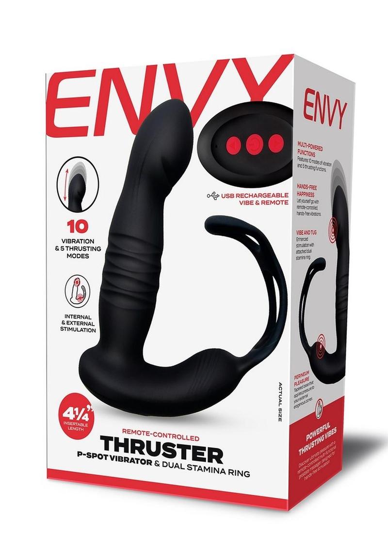 Envy Thruster P-Spot Vibrator & Dual Stamina Ring
