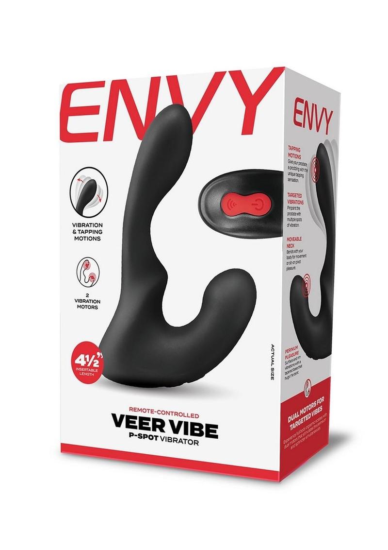 Envy Veer Vibe Rechargeable Remote Controlled P-Spot Vibrator