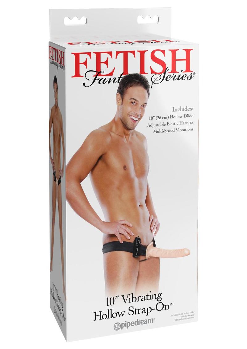 Fetish Fantasy Vibrating Hollow Strap-On  Harness