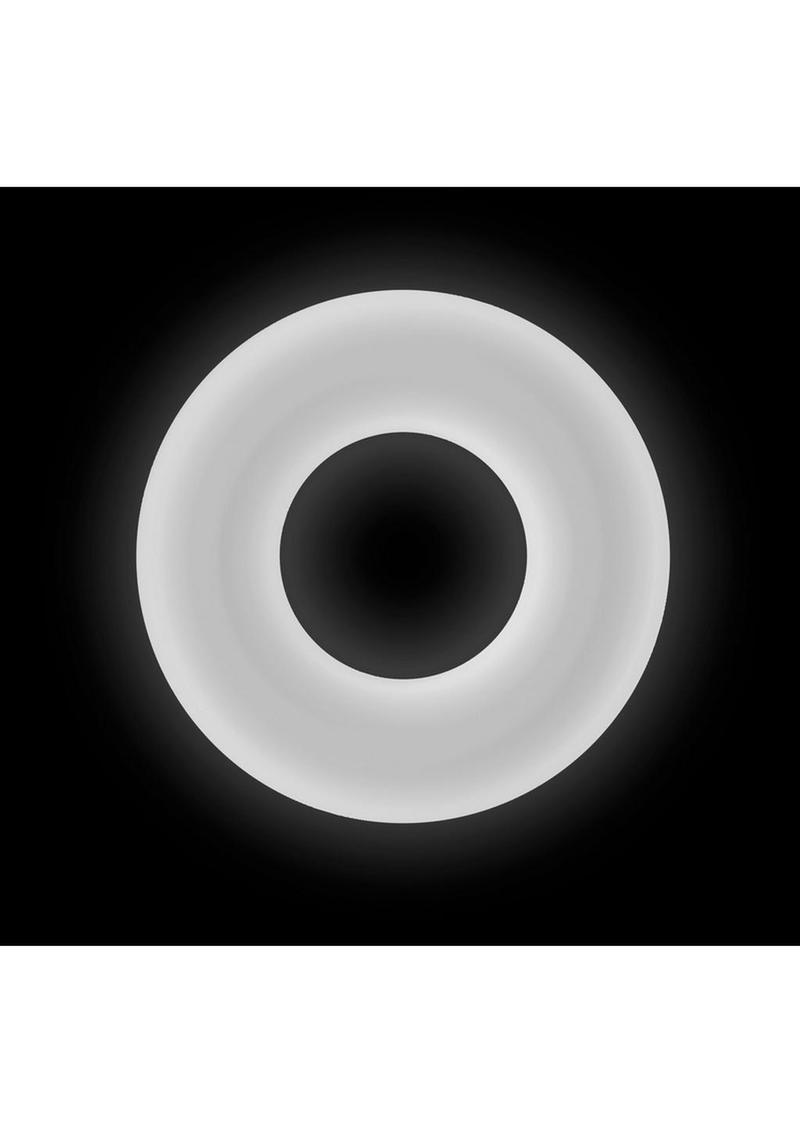 Firefly Glow in the Dark Bubble Single Super Stretchable Silicone Cock Ring