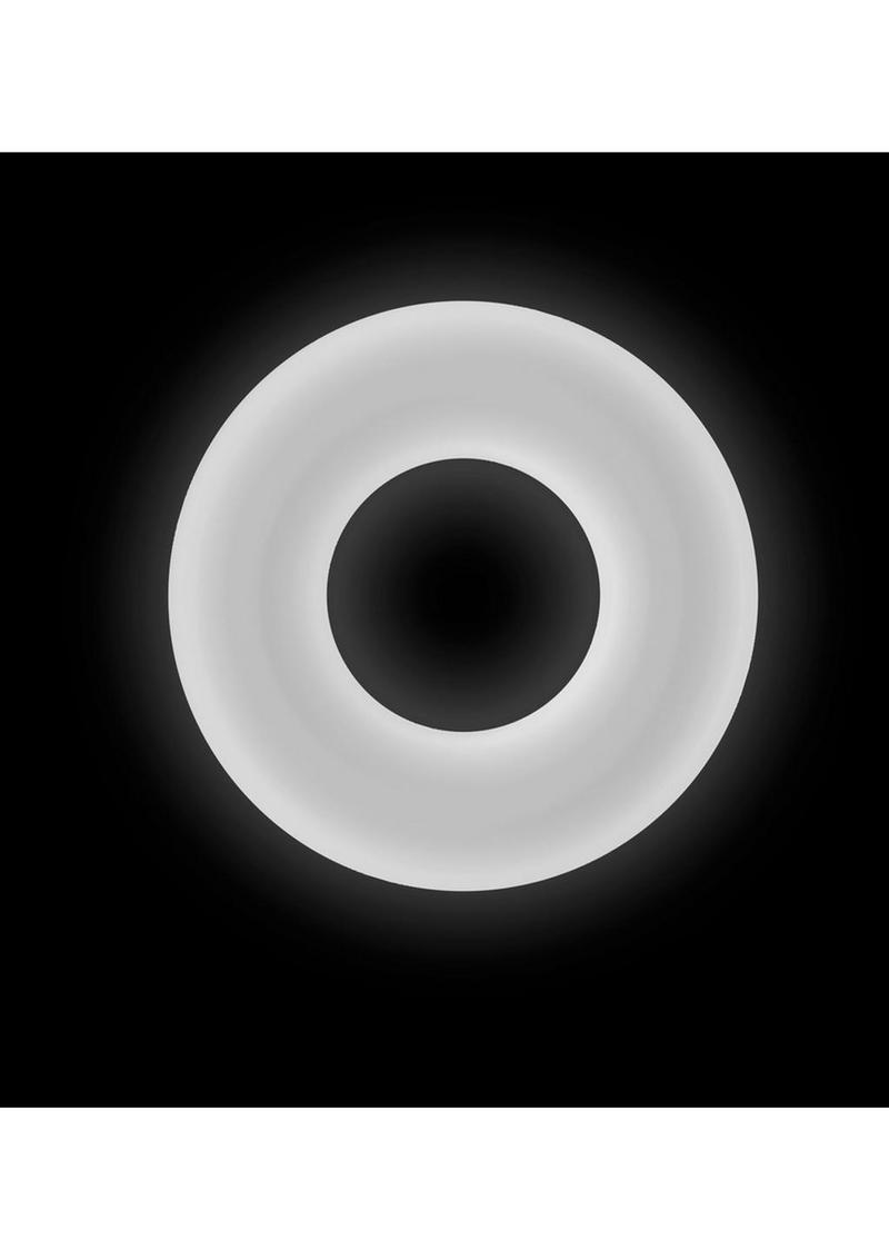 Firefly Glow in the Dark Bubble Single Super Stretchable Silicone Cock Ring