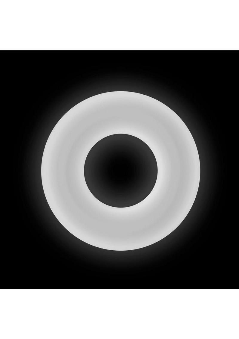 Firefly Glow in the Dark Bubble Single Super Stretchable Silicone Cock Ring