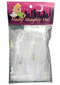 Flashy Naughty Veil Fun And Cheeky Bridal Party Accessory