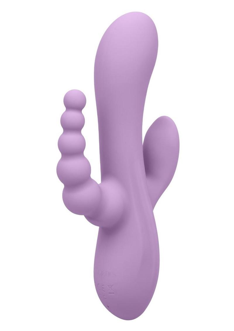 Flex Bend & Hold Triple Rumbler Rechargeable Vibe