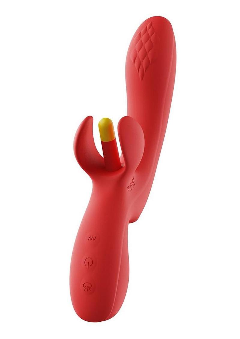 Honey Play Box Fortexa App Controlled Flapping Dual Vibrator