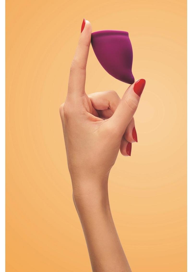 Fun Factory Fun Cup Size B Grape Silicone Menstrual Cup