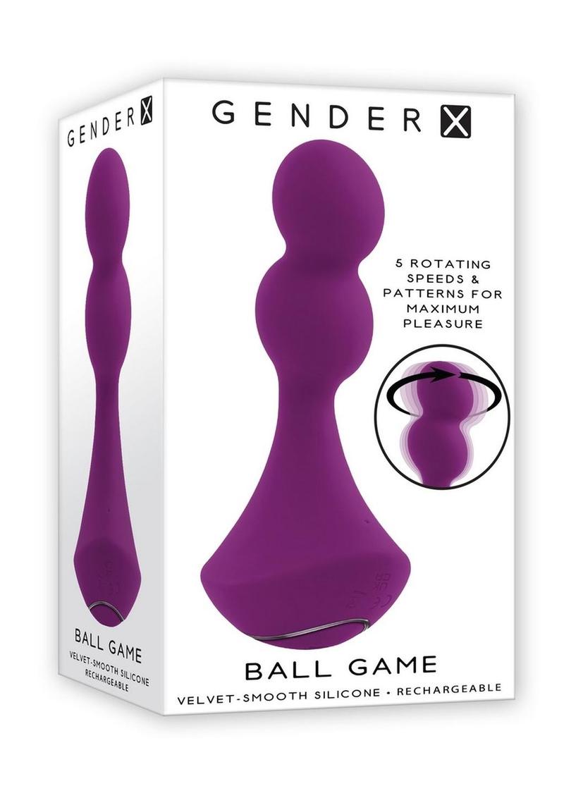 Gender X Ball Game Rechargeable Rotating Vibrator