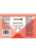 GenderX Beach Bliss Peach Orange And Cranberry Flavored Lubricant