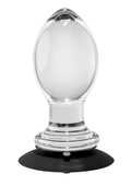 Gender X Crystal Ball Body Safe Glass Anal Plug