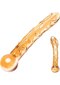Glas Orange Tickler Hand Blown Glass Design Dildo