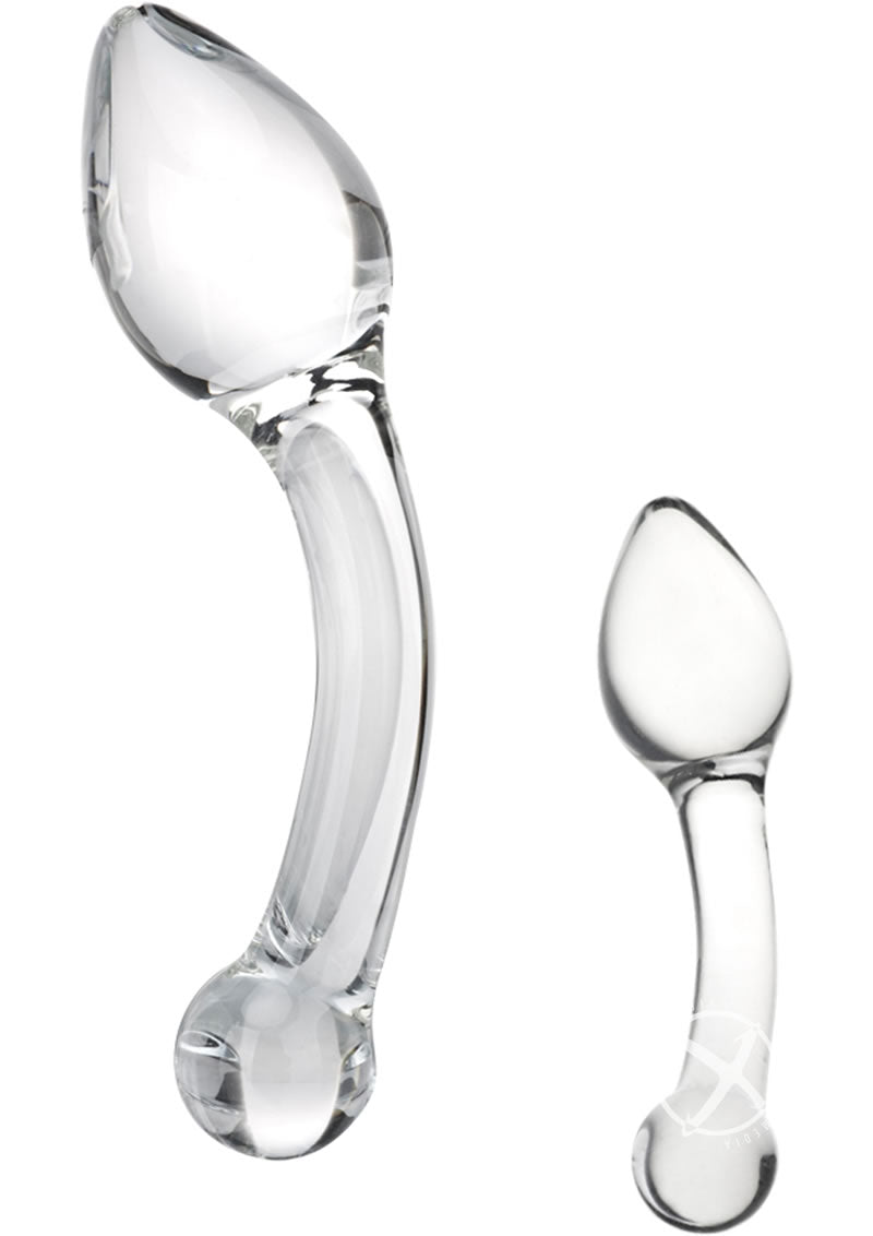Icicles No. 46 Hand Blown Glass Anal P-Spot Plug