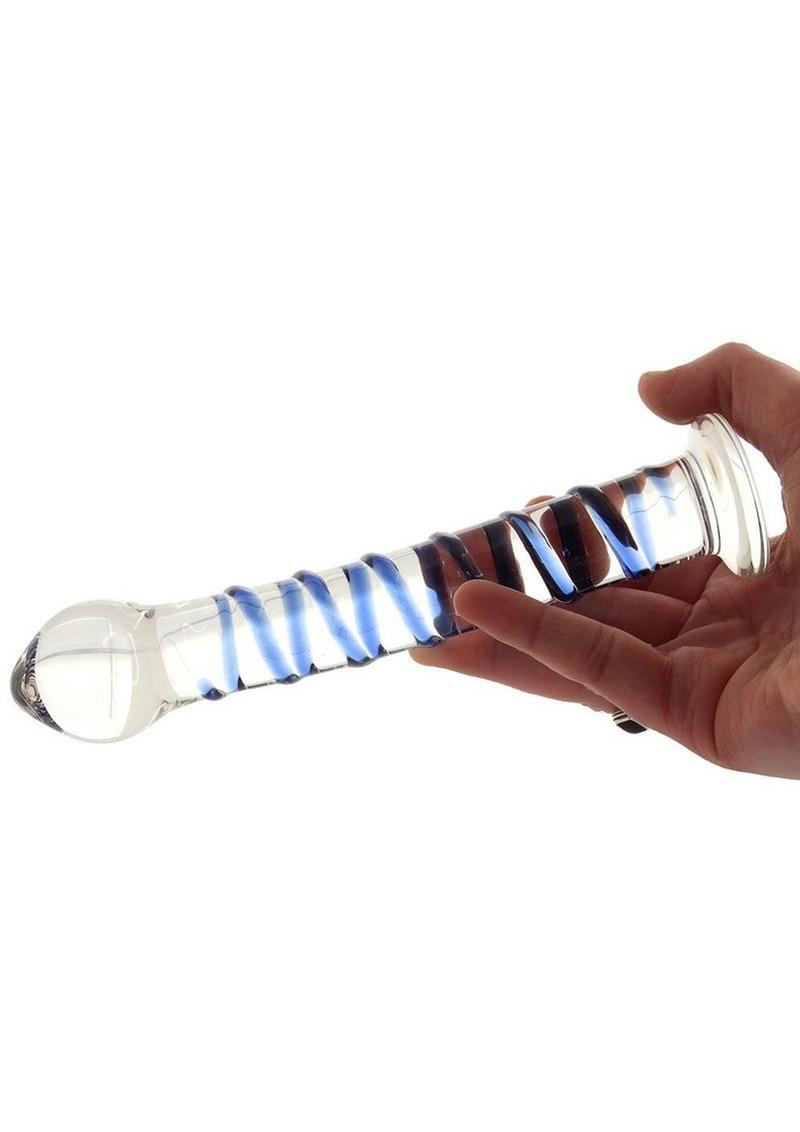 Glas 2 Piece Double Penetration Glass Dildo And Butt Plug
