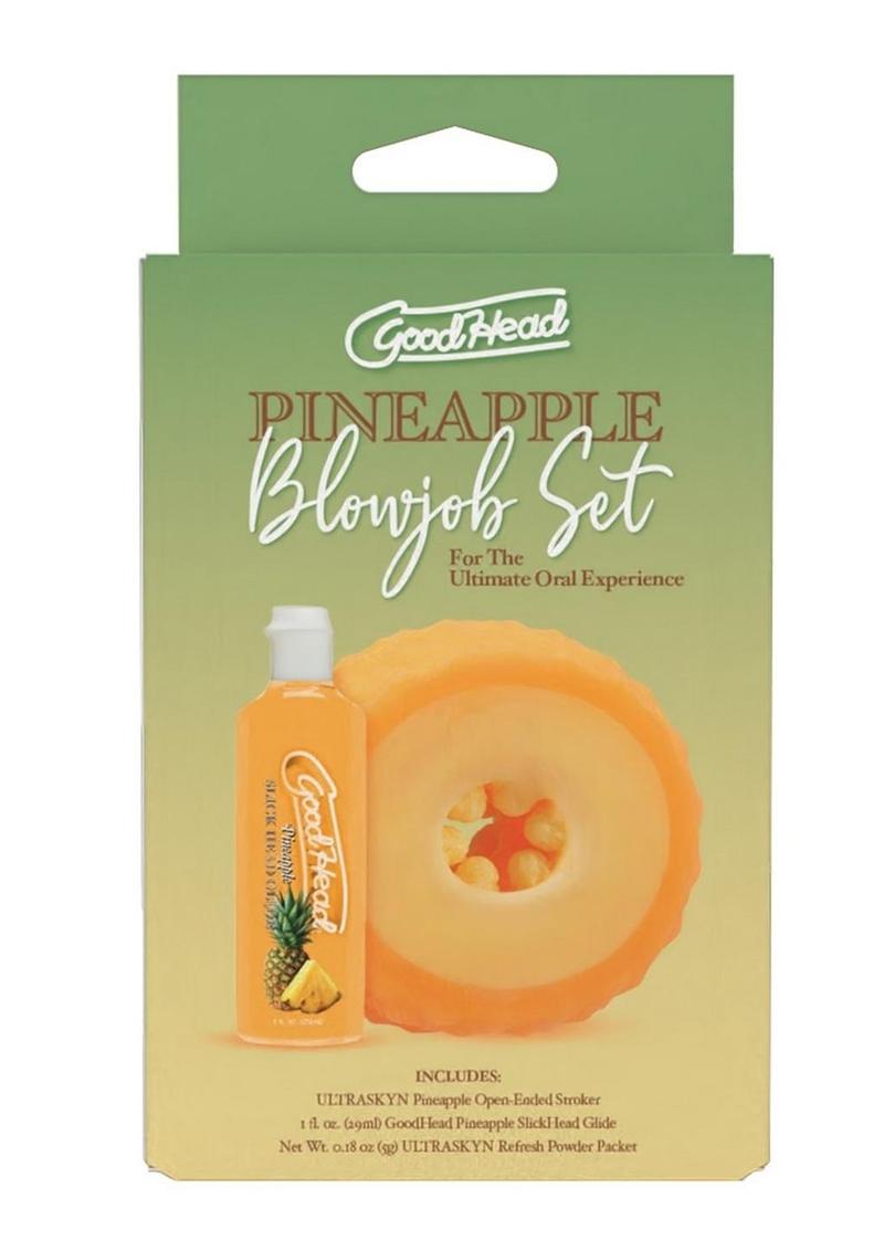 Good Head Pineapple Blowjob Set Oral Experience Kit