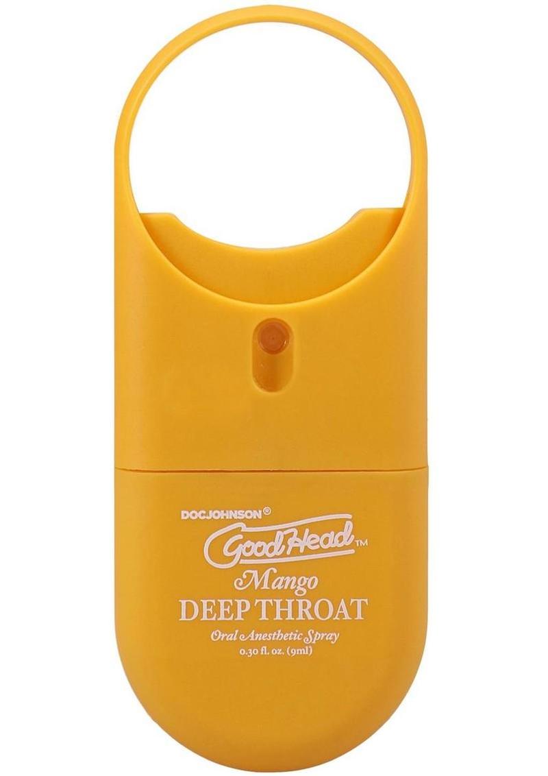 GoodHead Deep Throat To Go Oral Spray Mango