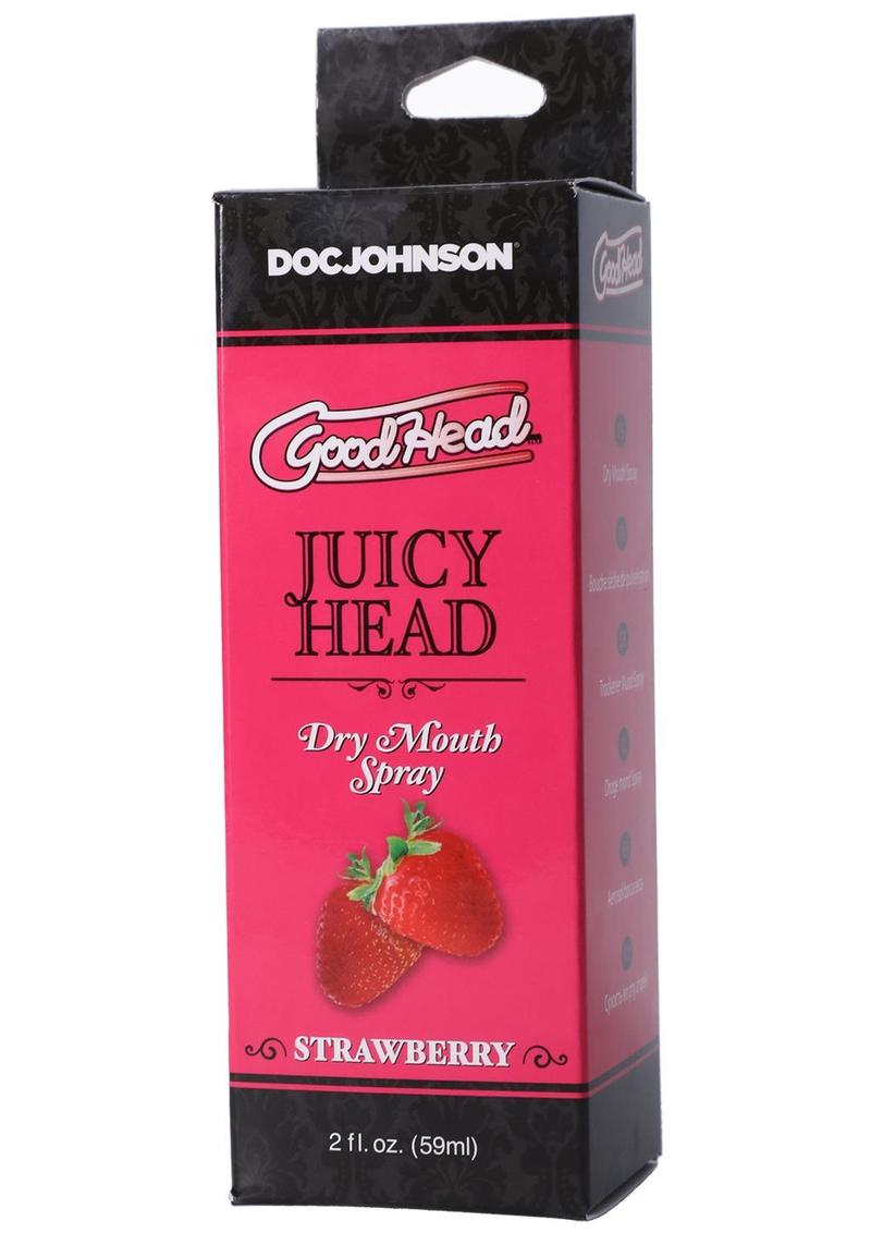 Good Head Juicy Head To Go Dry Mouth Spray Strawberry