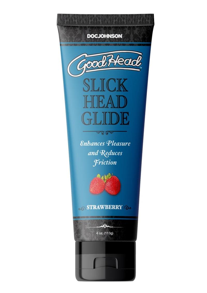 Good Head Slick Head Glide Strawberry Flavored Lubricant