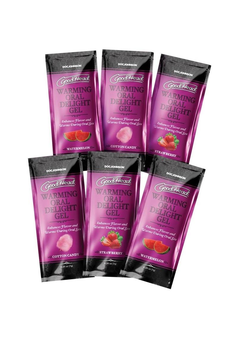 Goodhead Warming Oral Delight Gel Multi Flavor Pack