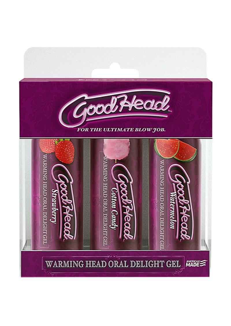 GoodHead Warming Head Oral Delight Gel Pack Assorted
