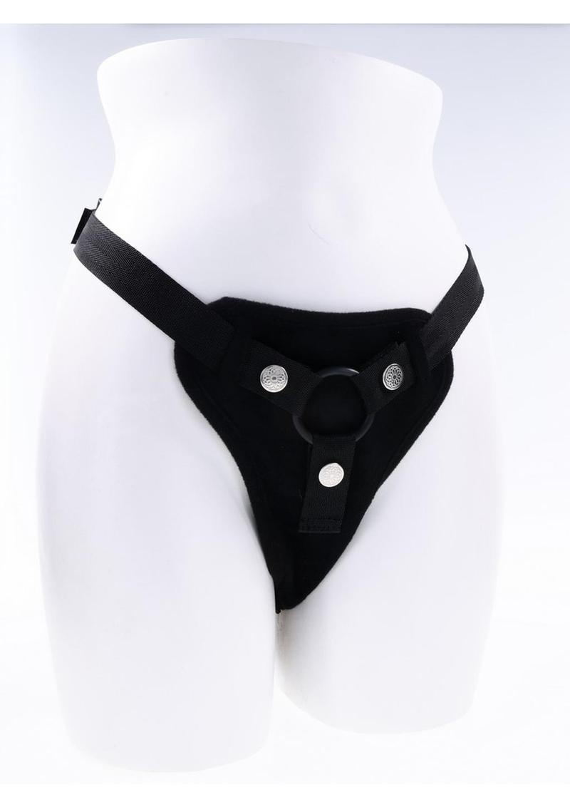 Sportsheets Hidden Pocket Strap-On with Remote Control Vibrator