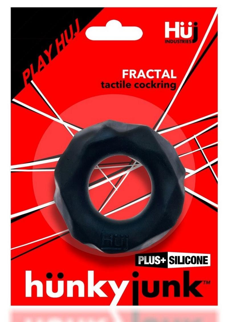 HunkyJunk Fractal Tactile Cockring Bronze Plus